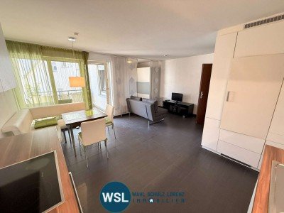 Hauptbild Möbliertes 1,5-Zimmer-Appartement mit TG-Stellplatz und überdachtem Balkon in ruhiger Innenstadtlage