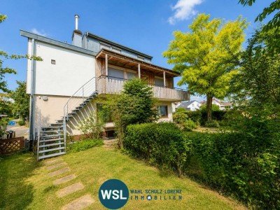 Hauptbild OG-Wohnung in 3-FH mit Balkon und Garage & optional Garten in ruhiger Ortsrandlage von Bempflingen.